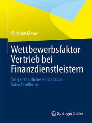 cover image of Wettbewerbsfaktor Vertrieb bei Finanzdienstleistern